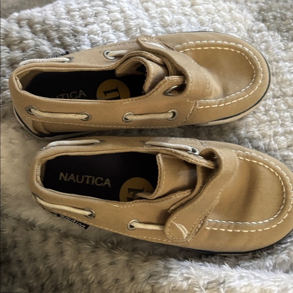 Nautica Other - Nautica Beige Casual Boat Shoes